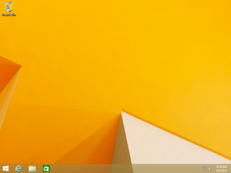 Windows 8.1 Update Desktop