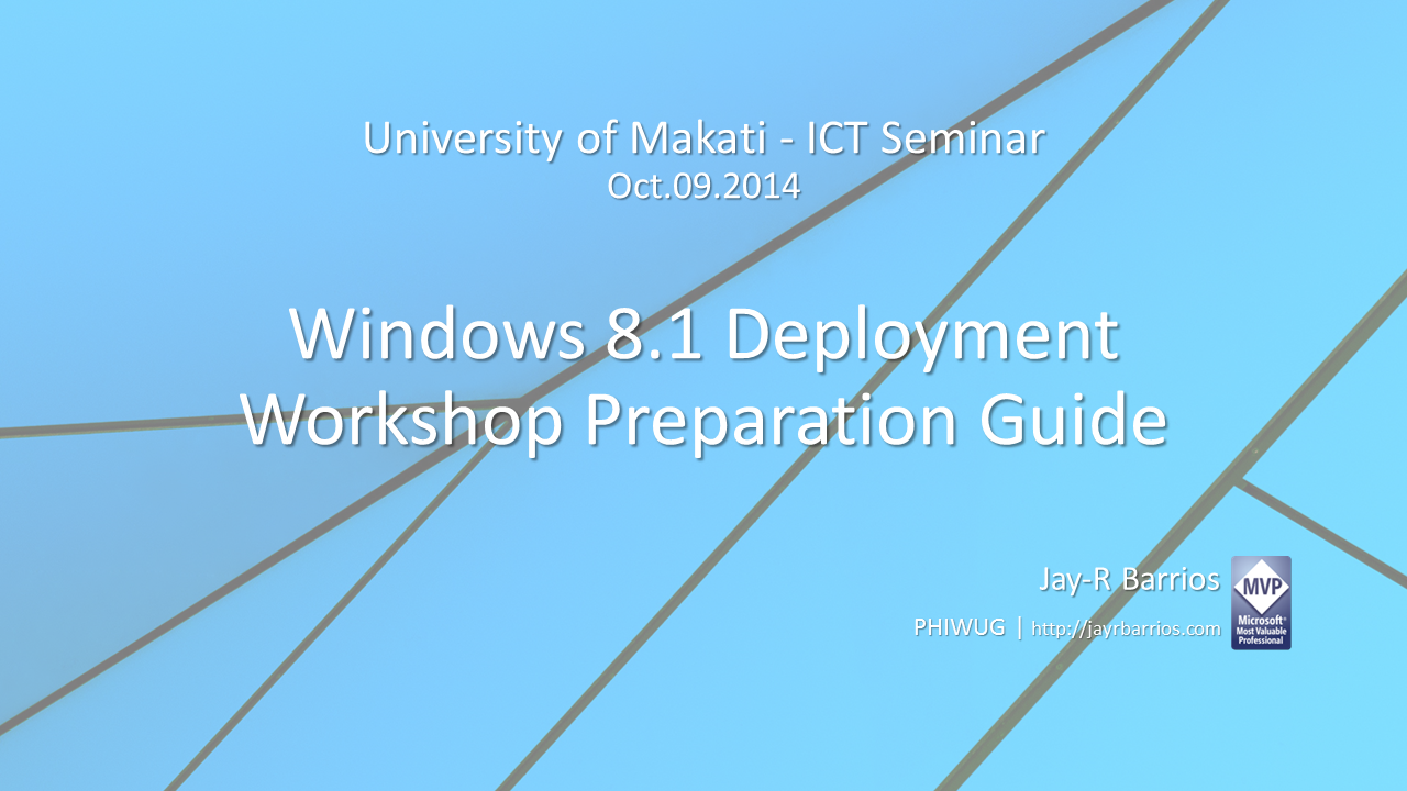University Of Makati ICT Seminar 10.09.2014