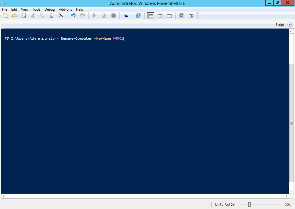 Windows Server Technical Preview: Set Network Configuration and Rename Computer